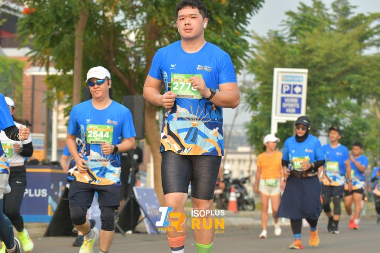 Race photo from ISOPlus Run 2024 Jakarta