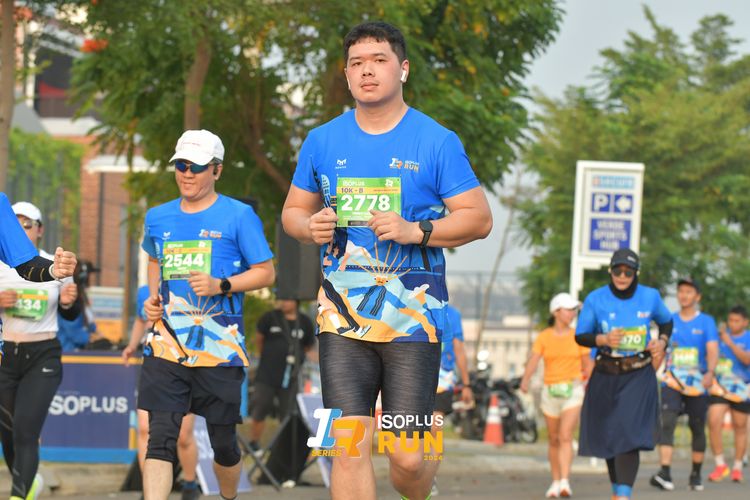 Race photo from ISOPlus Run 2024 Jakarta