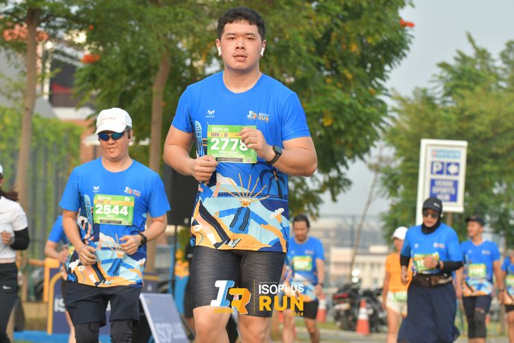 Race photo from ISOPlus Run 2024 Jakarta