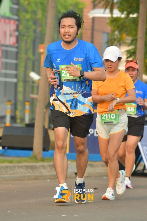 Race photo from ISOPlus Run 2024 Jakarta