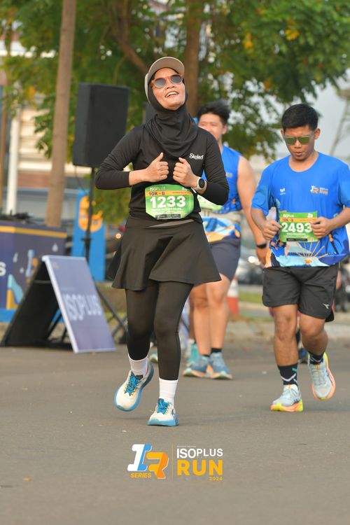 Race photo from ISOPlus Run 2024 Jakarta