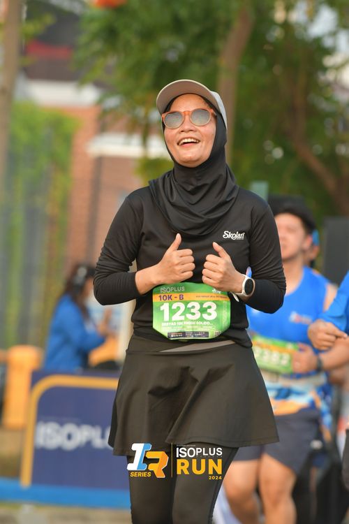 Race photo from ISOPlus Run 2024 Jakarta