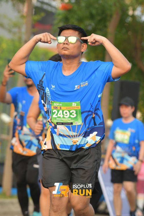 Race photo from ISOPlus Run 2024 Jakarta