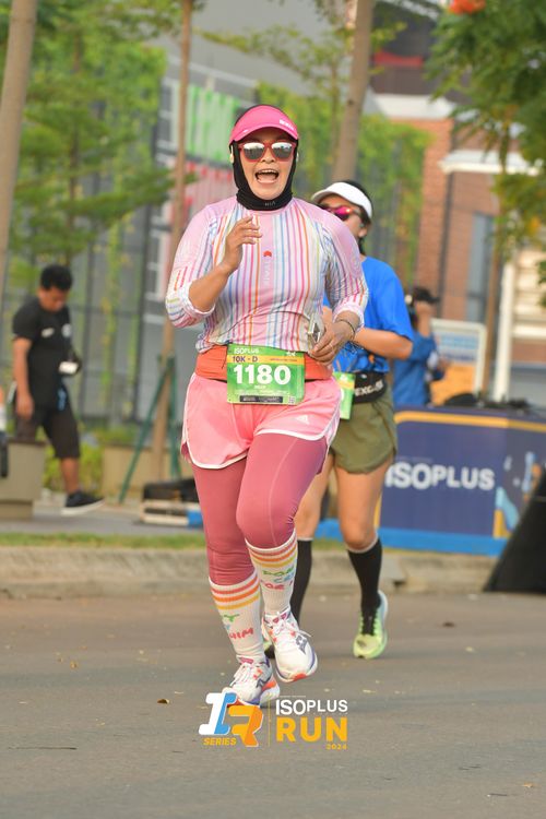 Race photo from ISOPlus Run 2024 Jakarta