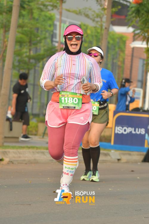 Race photo from ISOPlus Run 2024 Jakarta