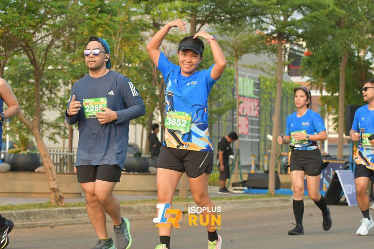 Race photo from ISOPlus Run 2024 Jakarta