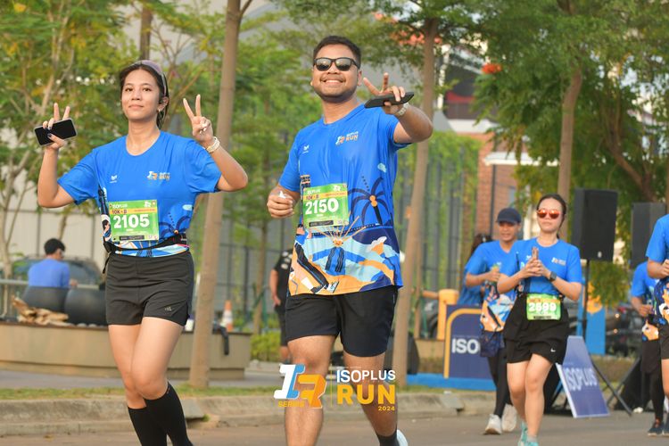 Race photo from ISOPlus Run 2024 Jakarta