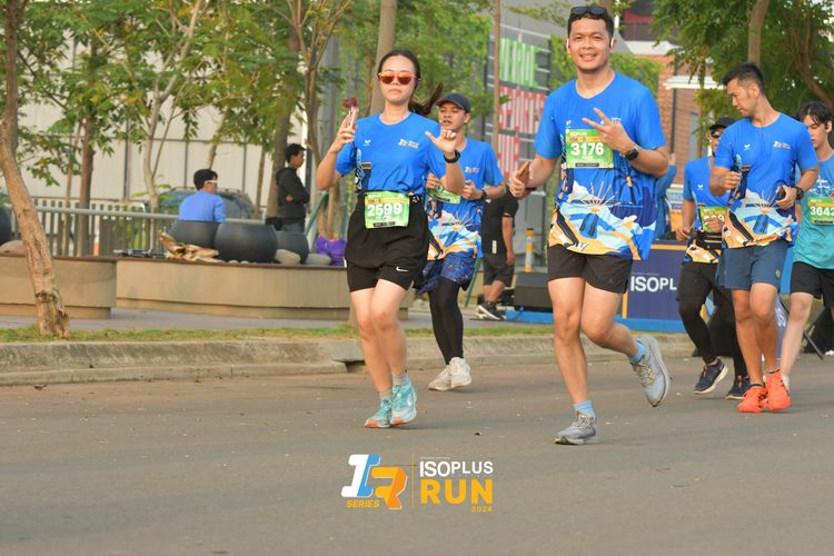Race photo from ISOPlus Run 2024 Jakarta