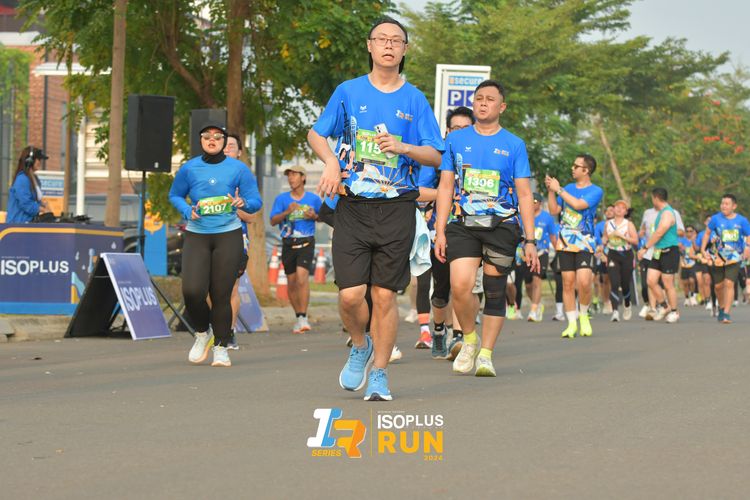 Race photo from ISOPlus Run 2024 Jakarta