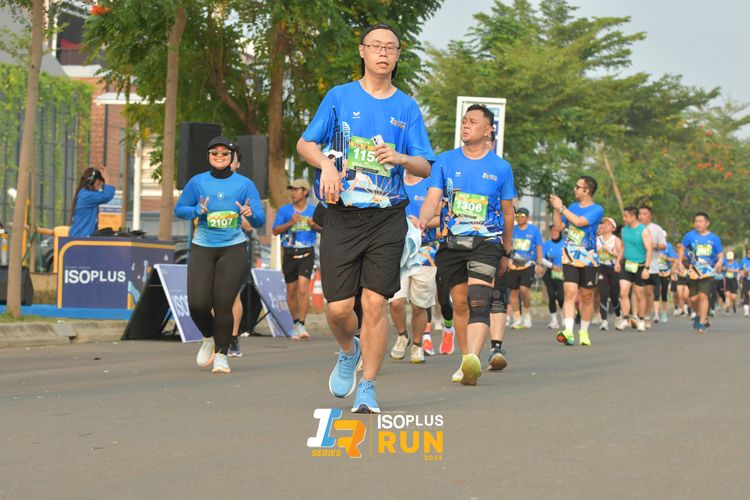 Race photo from ISOPlus Run 2024 Jakarta