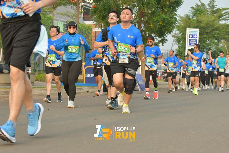 Race photo from ISOPlus Run 2024 Jakarta