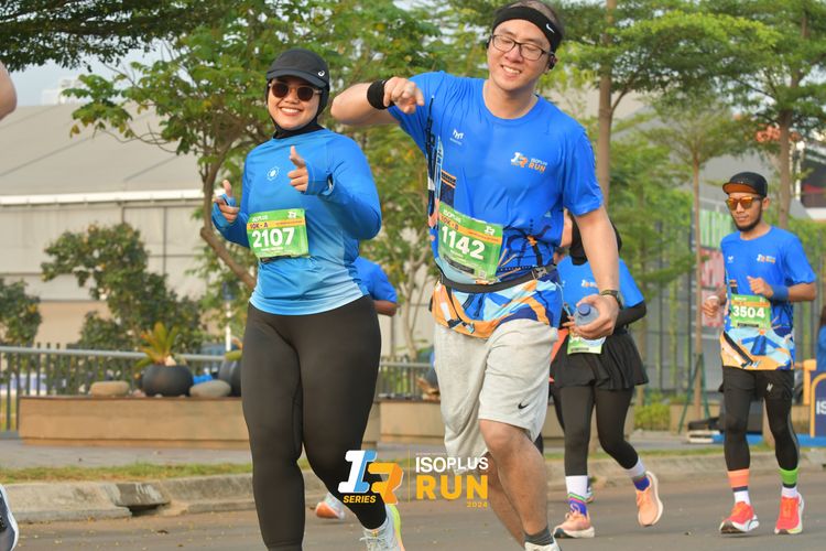 Race photo from ISOPlus Run 2024 Jakarta