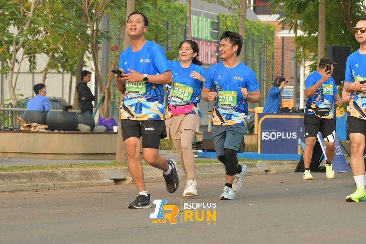 Race photo from ISOPlus Run 2024 Jakarta