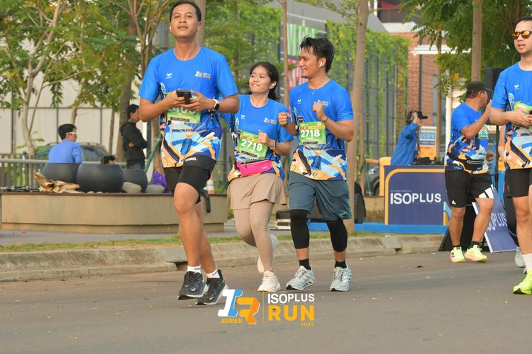 Race photo from ISOPlus Run 2024 Jakarta