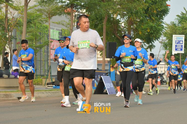 Race photo from ISOPlus Run 2024 Jakarta
