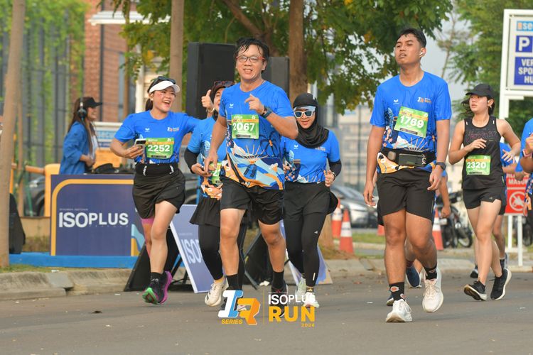 Race photo from ISOPlus Run 2024 Jakarta