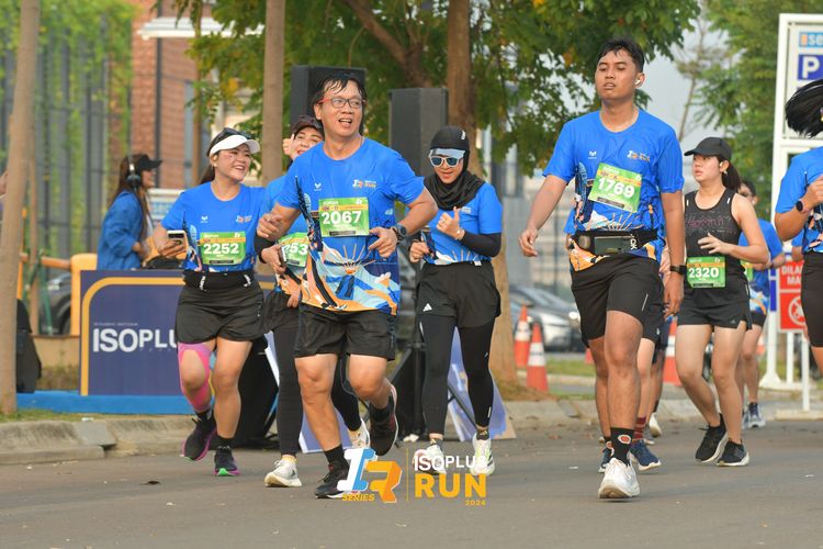 Race photo from ISOPlus Run 2024 Jakarta
