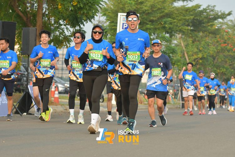 Race photo from ISOPlus Run 2024 Jakarta