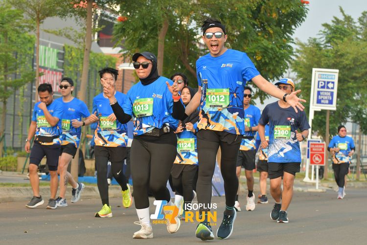Race photo from ISOPlus Run 2024 Jakarta