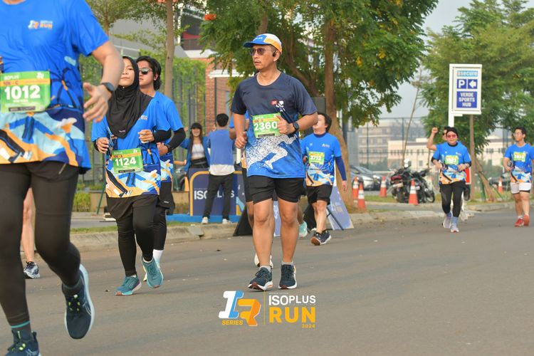 Race photo from ISOPlus Run 2024 Jakarta