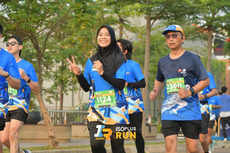 Race photo from ISOPlus Run 2024 Jakarta