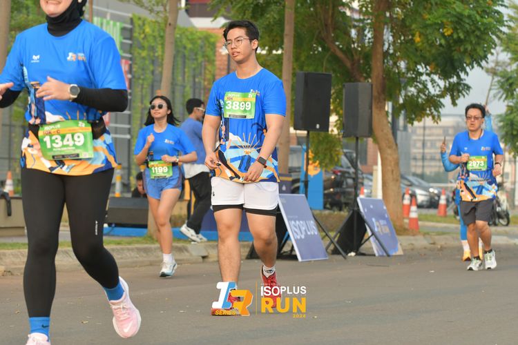 Race photo from ISOPlus Run 2024 Jakarta