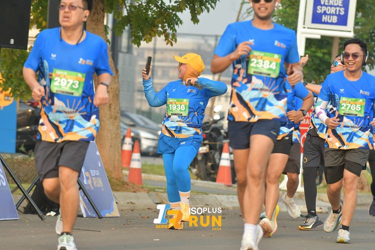 Race photo from ISOPlus Run 2024 Jakarta