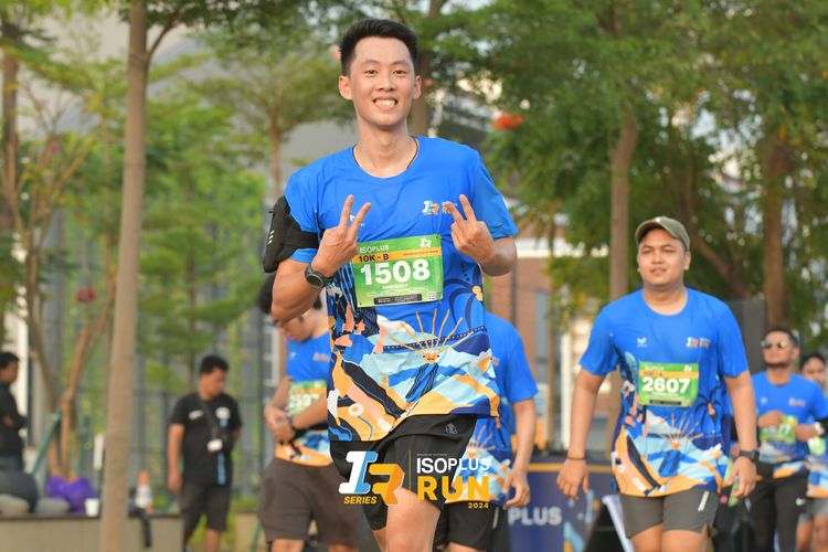 Race photo from ISOPlus Run 2024 Jakarta