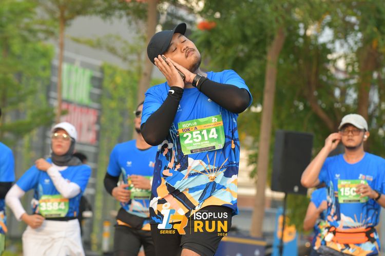 Race photo from ISOPlus Run 2024 Jakarta