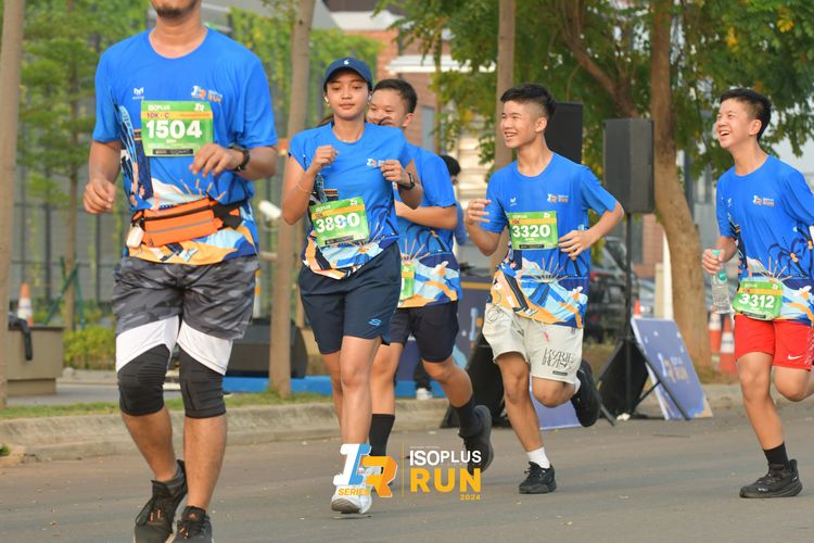 Race photo from ISOPlus Run 2024 Jakarta