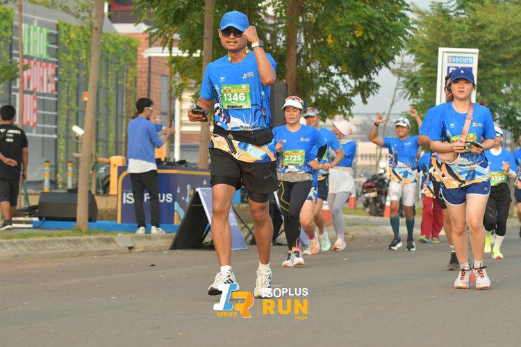 Race photo from ISOPlus Run 2024 Jakarta
