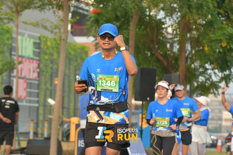 Race photo from ISOPlus Run 2024 Jakarta