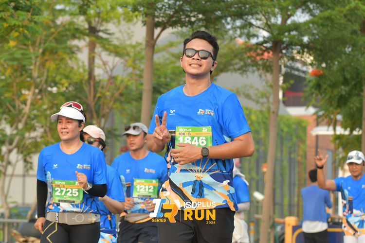 Race photo from ISOPlus Run 2024 Jakarta