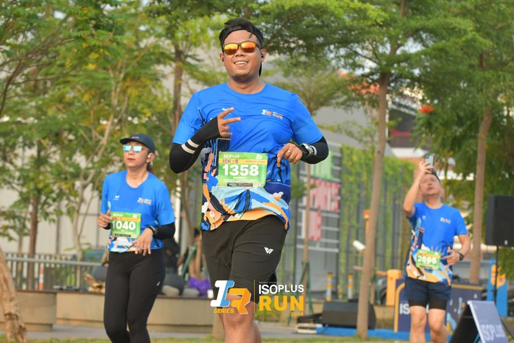 Race photo from ISOPlus Run 2024 Jakarta