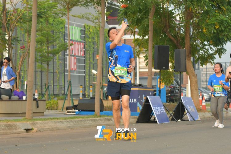 Race photo from ISOPlus Run 2024 Jakarta