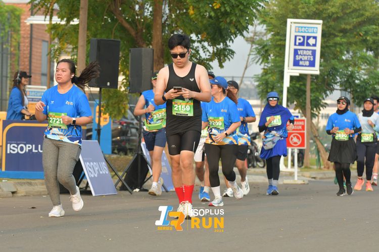 Race photo from ISOPlus Run 2024 Jakarta