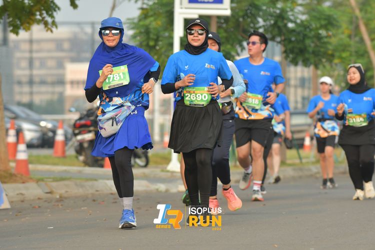 Race photo from ISOPlus Run 2024 Jakarta