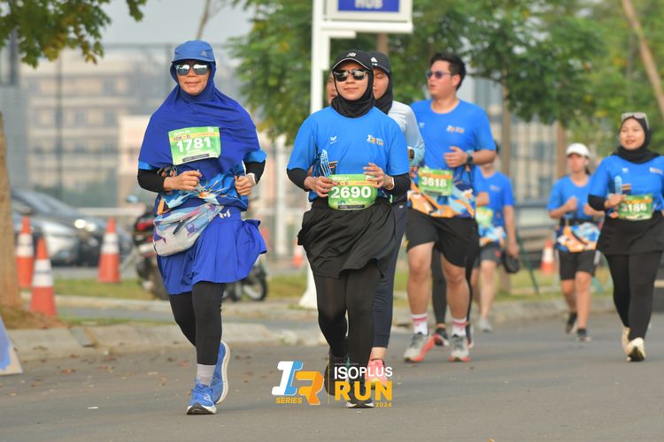 Race photo from ISOPlus Run 2024 Jakarta