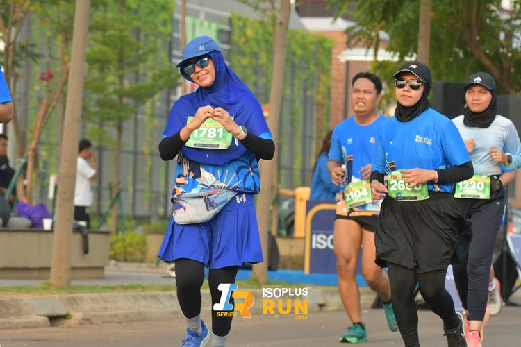 Race photo from ISOPlus Run 2024 Jakarta