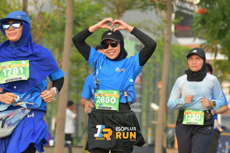 Race photo from ISOPlus Run 2024 Jakarta