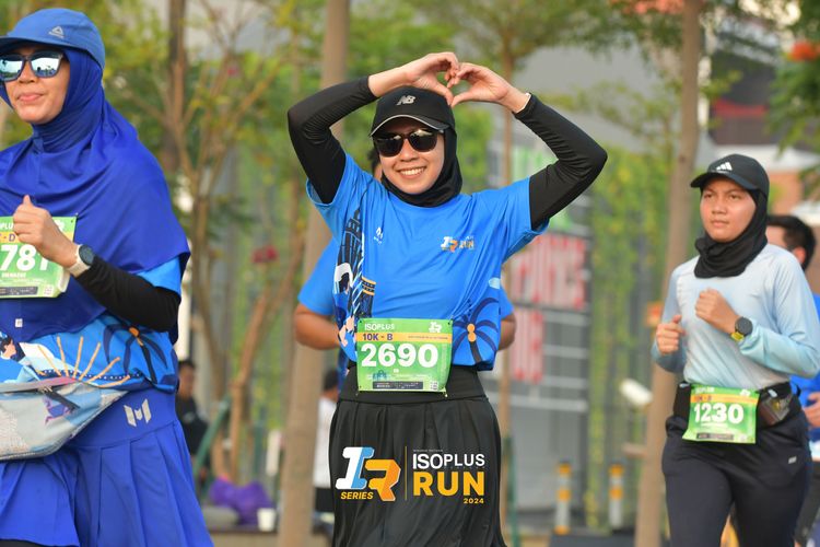 Race photo from ISOPlus Run 2024 Jakarta