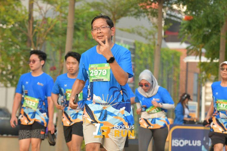 Race photo from ISOPlus Run 2024 Jakarta