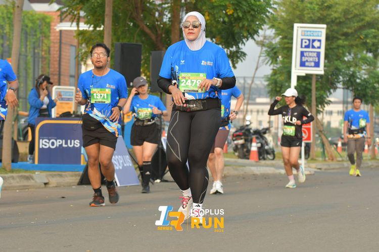 Race photo from ISOPlus Run 2024 Jakarta