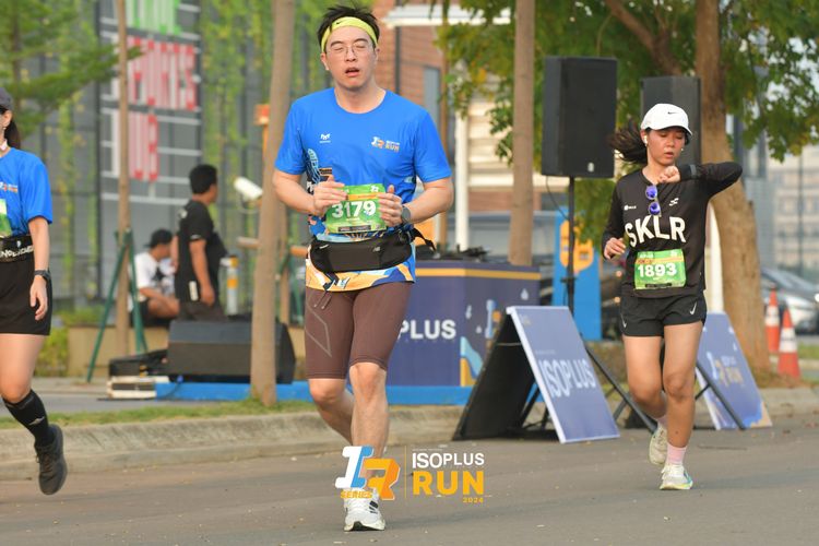 Race photo from ISOPlus Run 2024 Jakarta