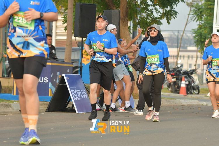 Race photo from ISOPlus Run 2024 Jakarta