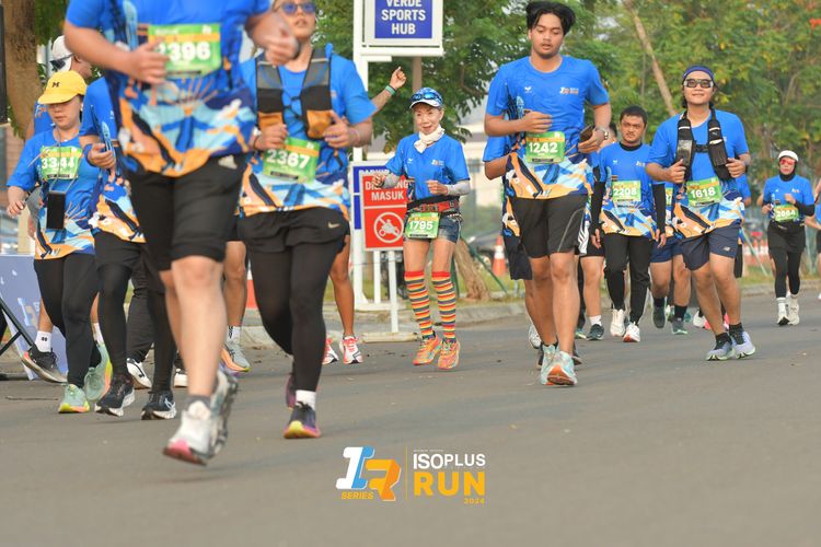 Race photo from ISOPlus Run 2024 Jakarta