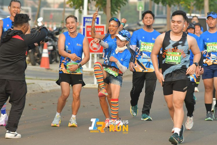 Race photo from ISOPlus Run 2024 Jakarta