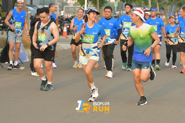 Race photo from ISOPlus Run 2024 Jakarta