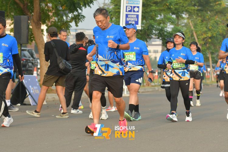 Race photo from ISOPlus Run 2024 Jakarta