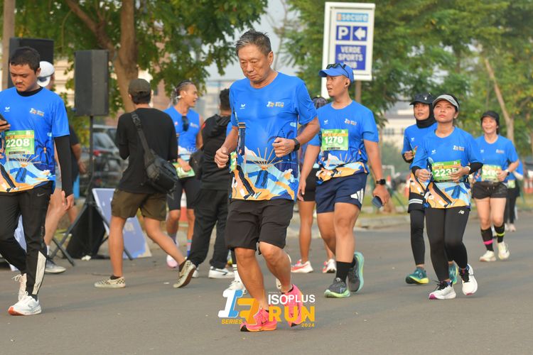 Race photo from ISOPlus Run 2024 Jakarta